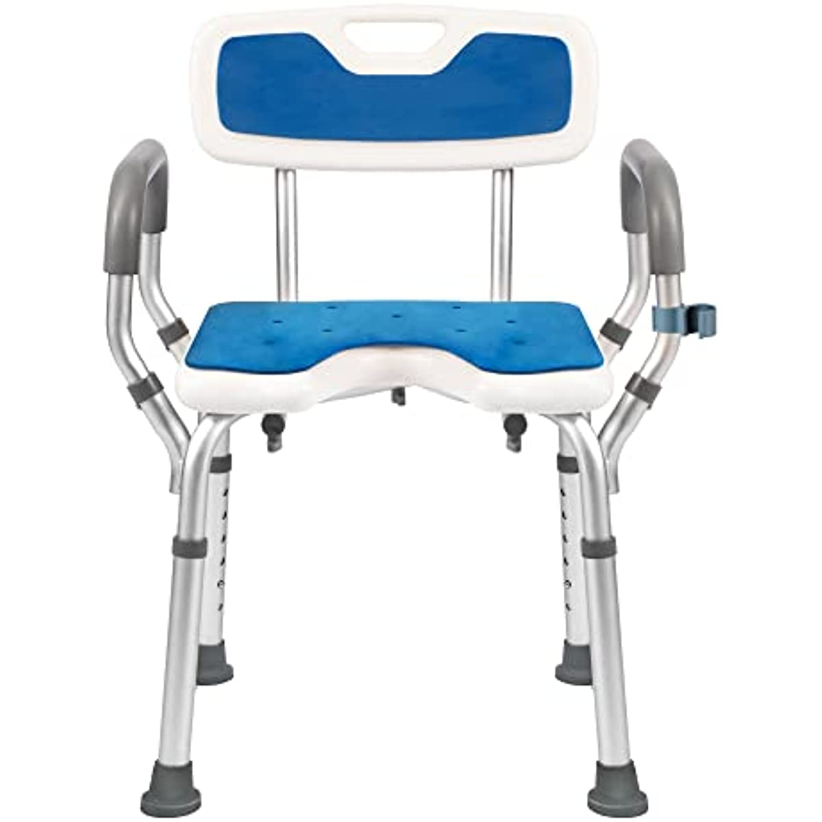 Shower Chair with Arms and Back Heavy Duty 330lbs, Shower Chair for I
